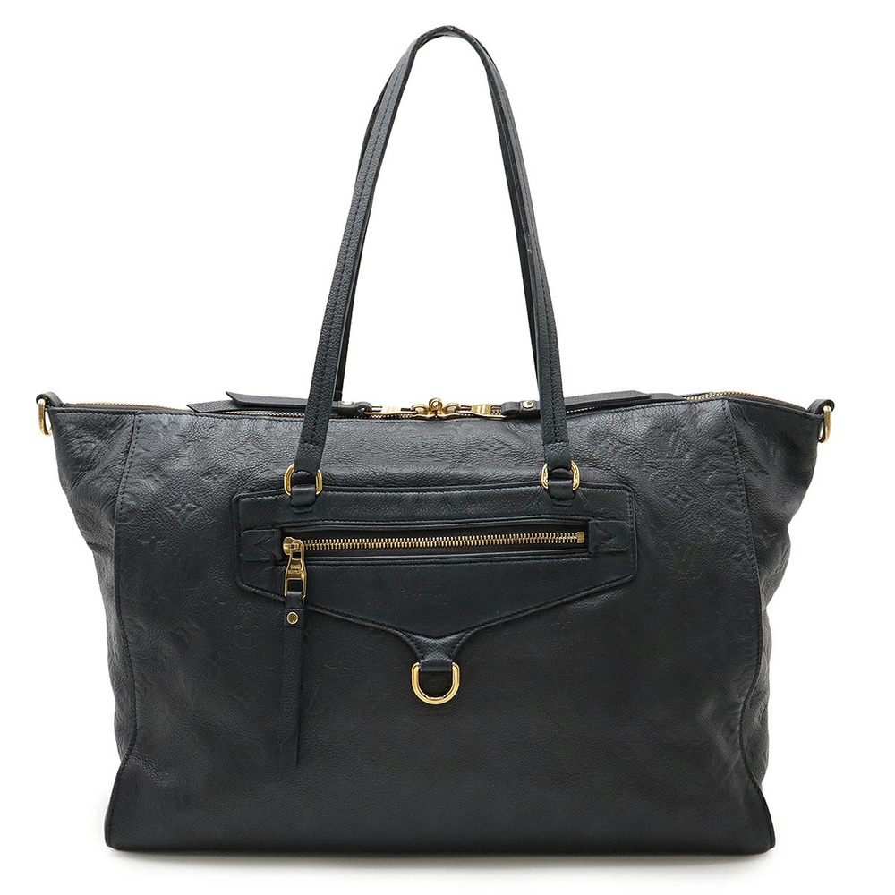LOUIS VUITTON Empreinte Lumineuse Tote Bag Leather Infini Black